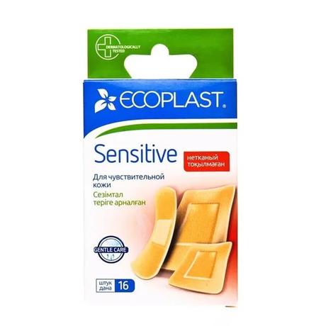 Фото Ecoplast sensitive, набор пластырей, 16 шт.