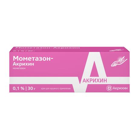 Фото Мометазон-Акрихин, крем 0.1%, 30 г