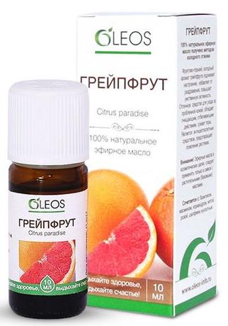 Фото Oleos Масло эфирное Грейпфрута,  флакон 10 мл, 1 шт.
