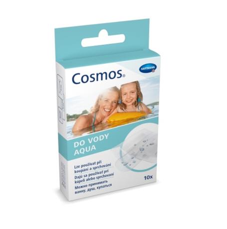 Фото Cosmos Aqua, пластырь-пластинка водостойкий (3 размера), 10 шт.