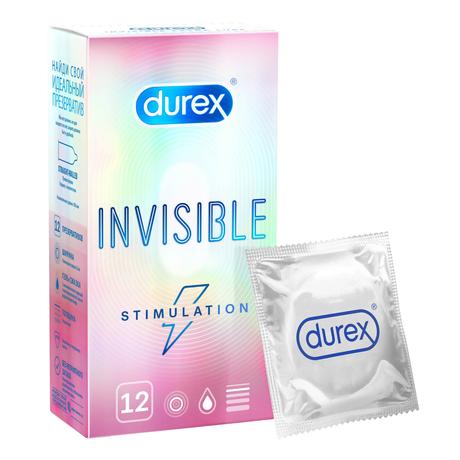 Фото Презервативы Durex Invisible Stimulation, 12 шт.
