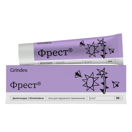 Фото Фрест, гель для наружного применения 1 мг/г, туба 30 г