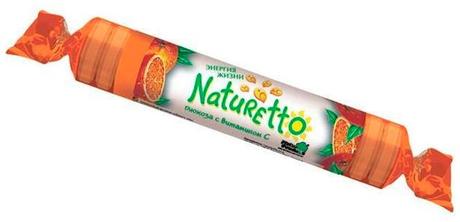 Фото Натуретто (апельсин с витамином C), таблетки, 17 шт.