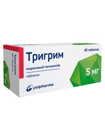 Фото Тригрим, таблетки 5 мг, 60 шт.