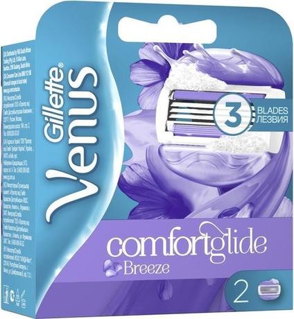Фото Gillette Venus Breeze, кассеты для станка, 2 шт.