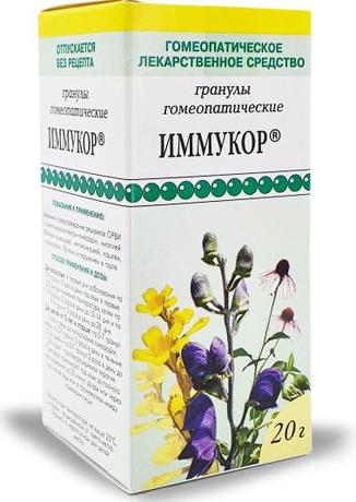 Фото Иммукор, гранулы 20 г