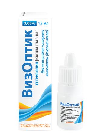 Фото ВизОптик, капли глазные 0.05%, 15 мл