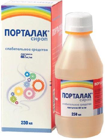 Фото Порталак, сироп 667 мг/мл, 250 мл