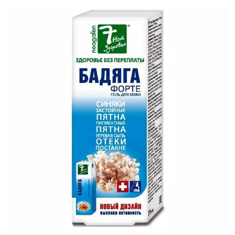 Фото 7 нот здоровья Бадяга Форте, гель, 75 г