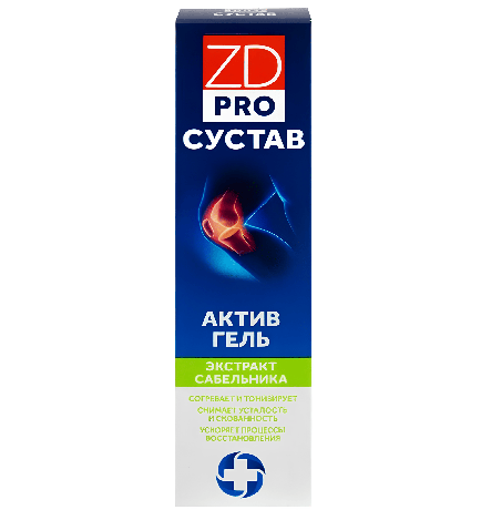 Фото ProСустав ZD гель-актив восстанавливающий, 75 мл