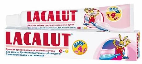 Фото Лакалют Baby, зубная паста для молочных зубов (до 4 лет), 50 мл