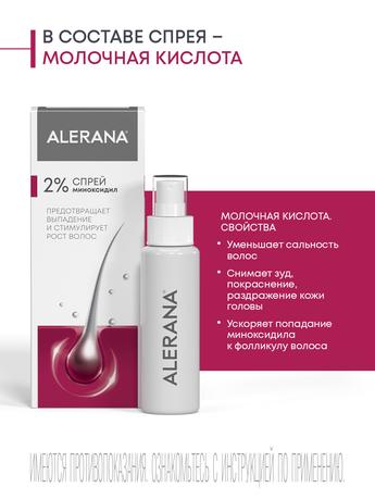 Фото Алерана, спрей 2%, 60 мл
