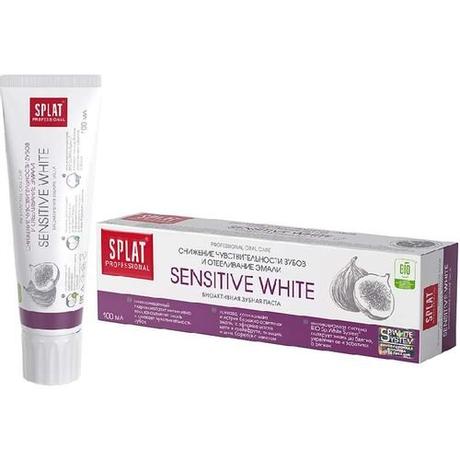 Фото Splat Professional з/паста Sensitive White зубная паста отбеливающая 100 мл №1