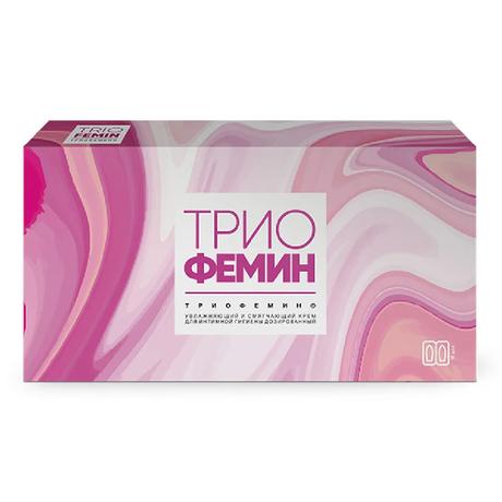 Фото Триофемин, крем для интимной гигиены дозированный 1.2 г, 10 шт.