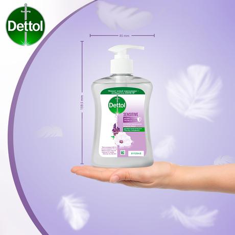 Фото Деттол, антибактериальное жидкое мыло для рук с глицерином, 250 мл