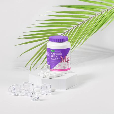 Фото Магний хелат, таблетки, 120 шт.