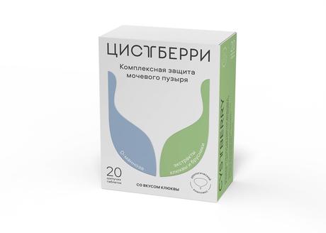 Фото Цистберри, таблетки шипучие 3,7 г, 20 шт.