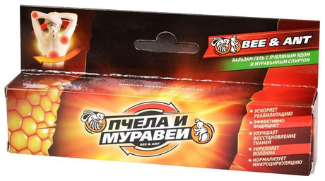 Фото Пчела и муравей, гель-бальзам, 44 мл