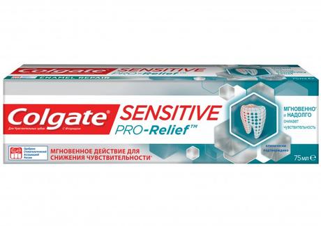 Фото Colgate Sensitive Pro-Relief, зубная паста для чувствительных зубов, 75 мл