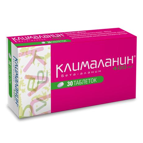 Фото Клималанин, таблетки 400 мг, 30 шт.