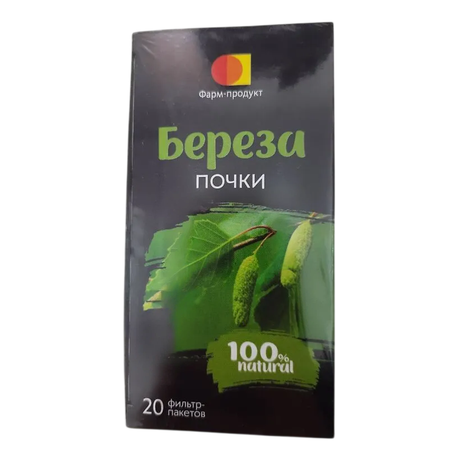 Фото Береза почки, фиточай фильтр-пакеты 1.5 г, 20 шт.