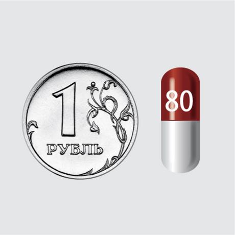 Фото Предуктал ОД, капсулы 80 мг, 60 шт.