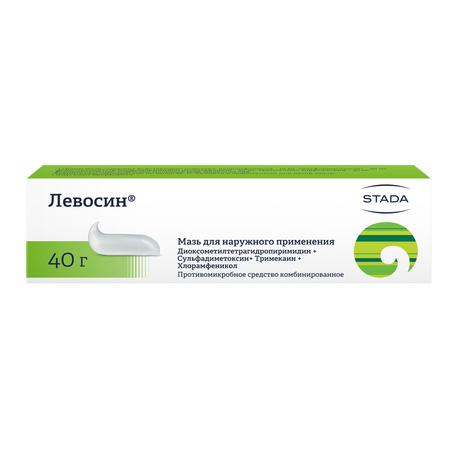 Фото Левосин, мазь 40 г