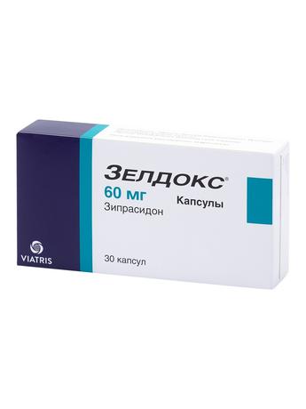 Фото Зелдокс, капсулы 60 мг, 30 шт.