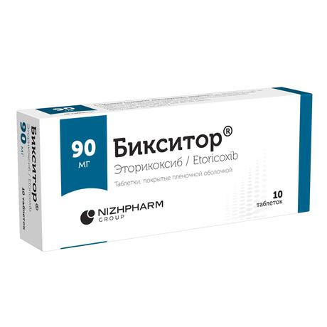 Фото Бикситор, таблетки покрыт. плен. об. 90 мг, 10 шт.