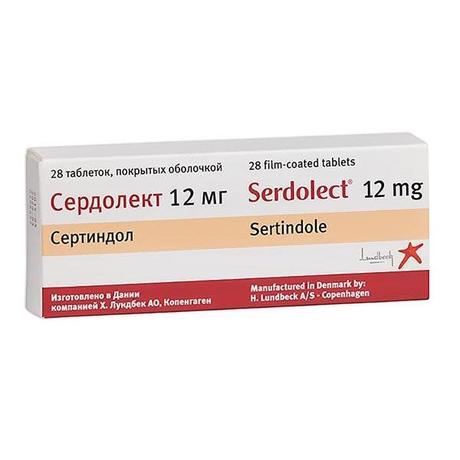 Фото Сердолект таблетки, покрытые пленочной оболочкой 12 мг, 28 шт.