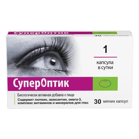 Фото Супероптик, капсулы 850 мг, 30 шт.