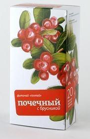 Фото Фиточай алтай № 4 почечный брусника, фильтр-пакеты 2 гр, 20 шт.  
