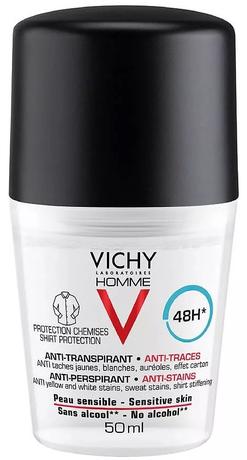 Фото Vichy Homme дезодорант-антиперспирант 48 часов, против пятен 50 мл