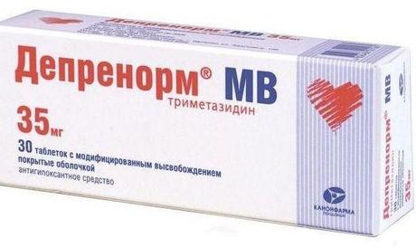 Фото Депренорм МВ, таблетки пролонг, покрыт. плен. об. 35 мг, 30 шт.