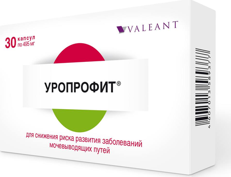 Фото Уропрофит, капсулы 495 мг, 30 шт