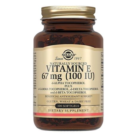 Фото Солгар Витамин E, капсулы 100 ME, 100 шт.