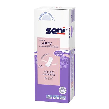Фото Seni Lady Micro, урологические прокладки, 20 шт.
