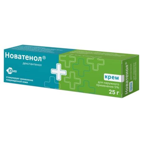Фото Новатенол, крем 5%, туба 25 г