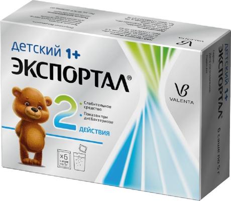 Фото Экспортал, порошок, 6 пакетиков по 5 г