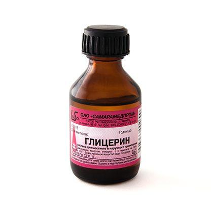 Фото Глицерин, раствор, 25 г (Самарамедпром)