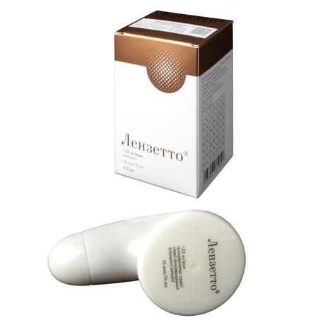 Фото Лензетто спрей трансдермальный 1,53 мг/доза фл 6,5 мл х1