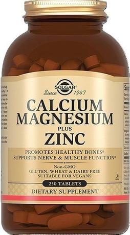 Фото Солгар Кальций-Магний-Цинк, таблетки, 250 шт.