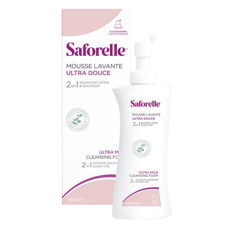 Фото Сафорель, ультра-мягкая пенка для интимной гигиены, 250 мл
