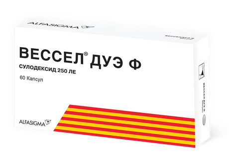 Фото Вессел Дуэ Ф, капсулы 250 ЛЕ, 60 шт.