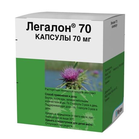 Фото Легалон 70, капсулы 70 мг, 60 шт.
