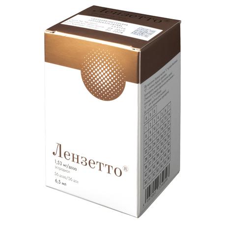 Фото Лензетто спрей трансдермальный 1,53 мг/доза фл 6,5 мл х1