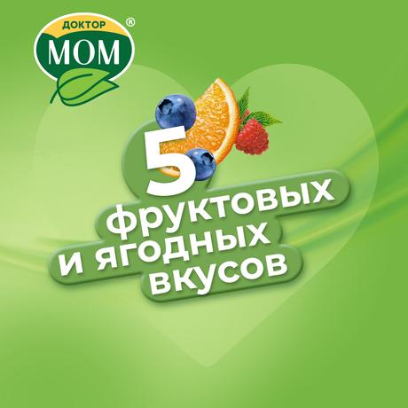 Фото Доктор МОМ, пастилки от кашля (клубника), 20 шт.