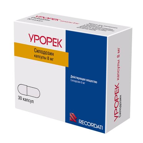 Фото Урорек, капсулы 8 мг, 30 шт.