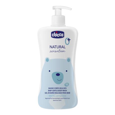 Фото Chicco Natural Sensation, средство для мытья волос и тела без слёз, 500 мл