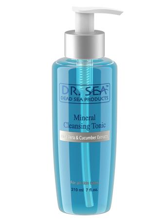 Фото Dr. Sea, тоник минеральный очищающий с экстрактом алоэ вера и огурца, 210 мл